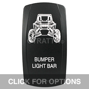 CONTURA V, RZR BUMPER LIGHT BAR, ROCKER ONLY