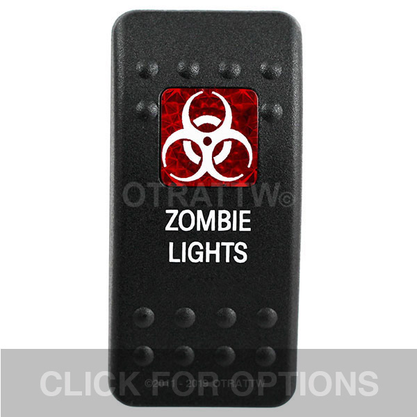 CONTURA II, ZOMBIE LIGHTS, RED SINGLE LENS, SINGLE UPPER DEPENDENT