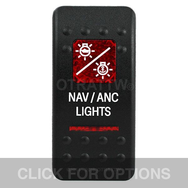 CONTURA II, NAV/ANC LIGHTS, RED LENS, LOWER INDEPENDENT
