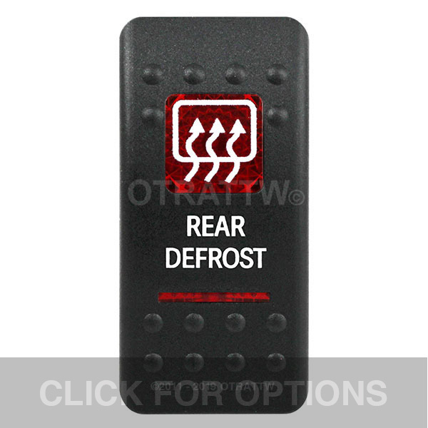 CONTURA II, REAR DEFROST, RED LENS, LOWER INDEPENDENT