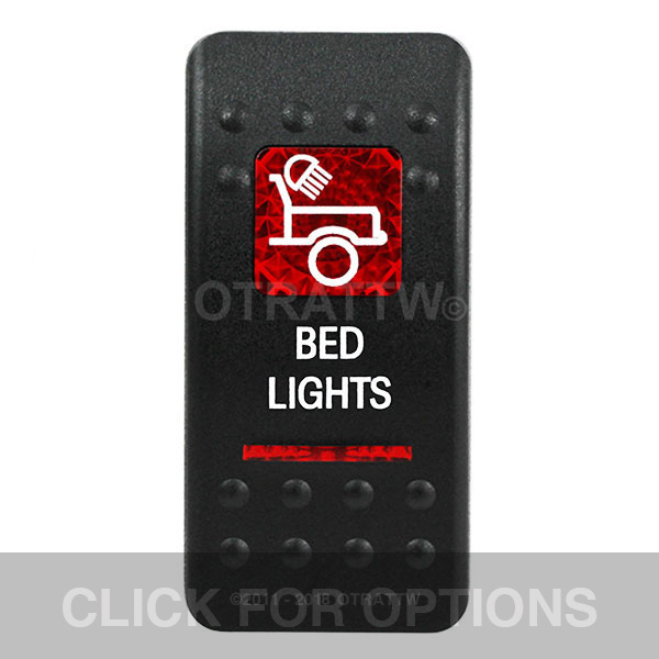 CONTURA II, BED LIGHTS, RED LENS, LOWER INDEPENDENT