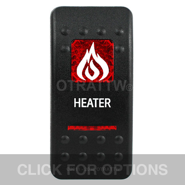 CONTURA II, HEATER, RED LENS, UPPER INDEPENDENT CONTURA II, HEATER, RED LENS, UPPER INDEPENDENT