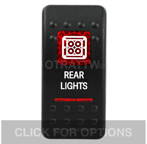 CONTURA II, REAR LIGHTS, RED LENS, UPPER INDEPENDENT