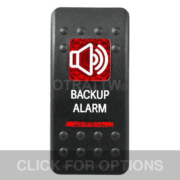CONTURA II, BACKUP ALARM, RED LENS, LOWER INDEPENDENT