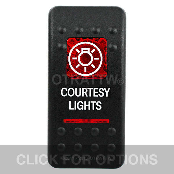 CONTURA II, COURTESY LIGHTS, RED LENS, LOWER INDEPENDENT