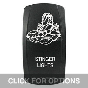 CONTURA V, STINGER LIGHTS, UPPER DEPENDENT LED ONLY