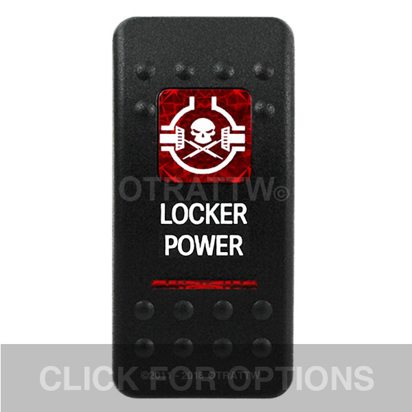 CONTURA II, LOCKER POWER, RED LENS, UPPER INDEPENDENT