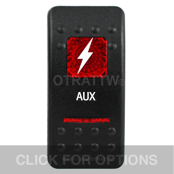 CONTURA II, AUX, RED LENS, LOWER INDEPENDENT CONTURA II, AUX, RED LENS, LOWER INDEPENDENT