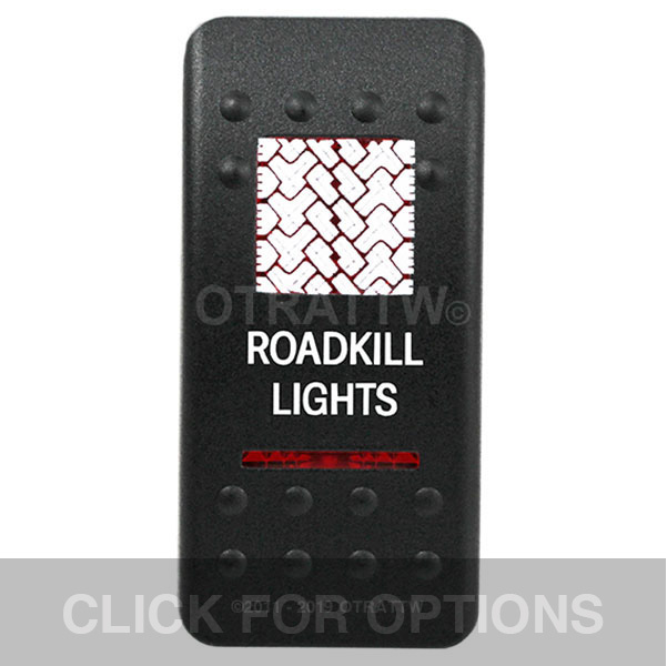 CONTURA II, ROADKILL LIGHTS, RED LENS, LOWER INDEPENDENT