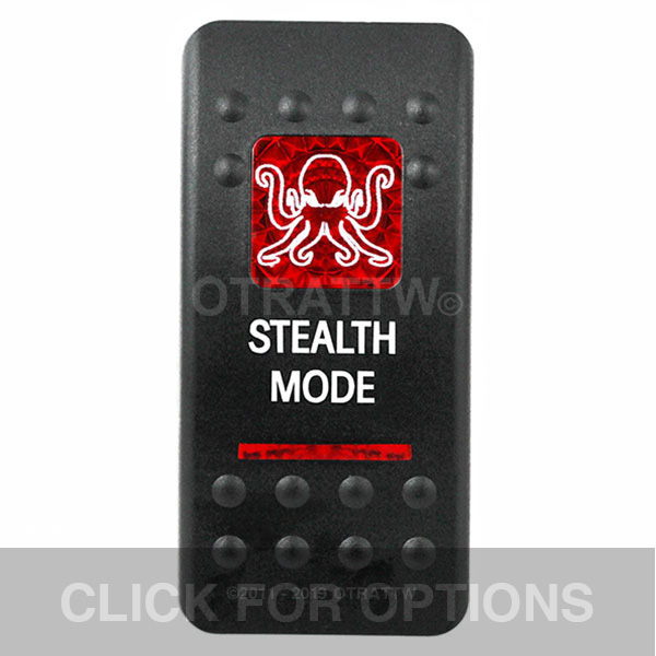 CONTURA II, STEALTH MODE, RED LENS, UPPER INDEPENDENT