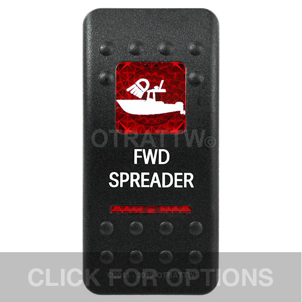 CONTURA II, FWD SPREADER, RED LENS, UPPER INDEPENDENT