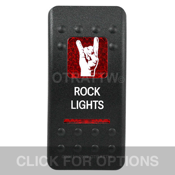 CONTURA II, ROCK LIGHTS, RED LENS, UPPER INDEPENDENT