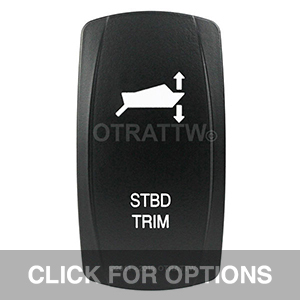 CONTURA V, STARBOARD TRIM, DPDT ROCKER SWITCH  CONTURA V, STARBOARD TRIM, DPDT ROCKER SWITCH