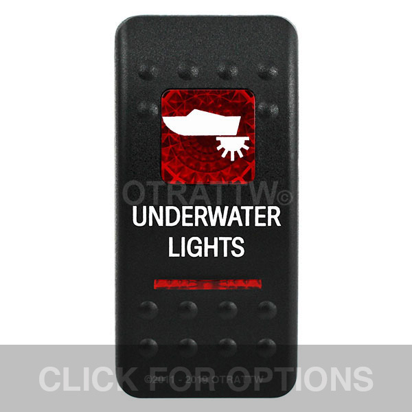 CONTURA II, UNDERWATER LIGHTS, RED LENS, UPPER INDEPENDENT