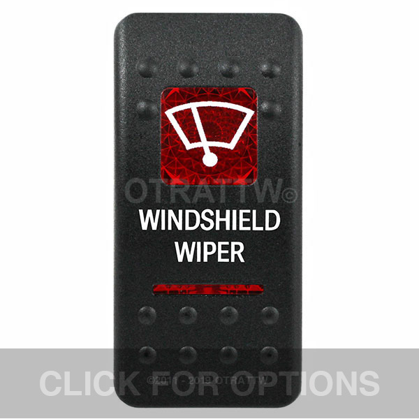 CONTURA II, WINDSHIELD WIPER, RED LENS, UPPER INDEPENDENT