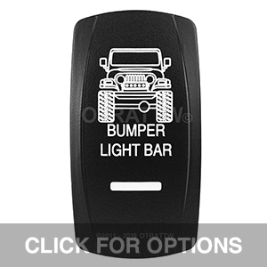 CONTURA V, JEEP TJ BUMPER LIGHT BAR, UPPER INDEPENDENT