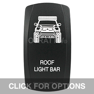 CONTURA V, TACOMA ROOF LIGHT BAR, UPPER DEPENDENT LED ONLY