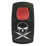 CONTURA V, LOCKING ROCKER WITH SINGLE LOWER INDEPENDENT LED ONLY