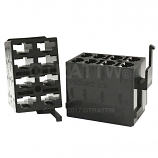 Eight Terminal Rear Connector Housing Black Eight Terminal Rear Connector Housing Black