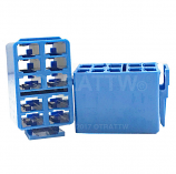 Ten Terminal Rear Connector Housing Blue Ten Terminal Rear Connector Housing Blue