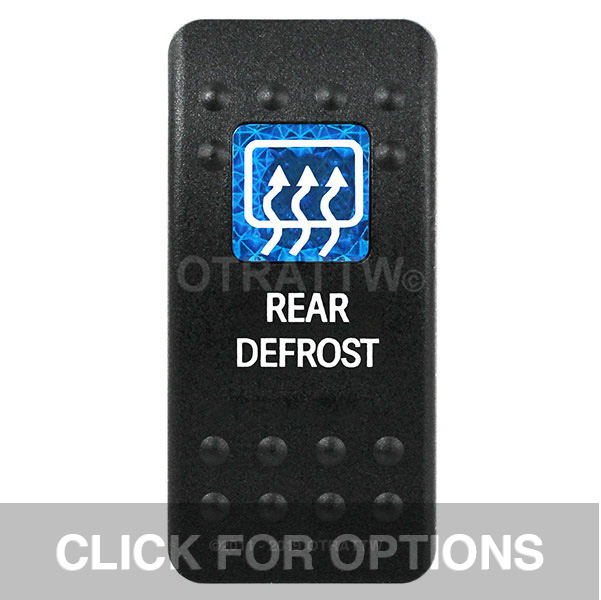 CONTURA II, REAR DEFROST, BLUE SINGLE LENS, SINGLE UPPER DEPENDENT