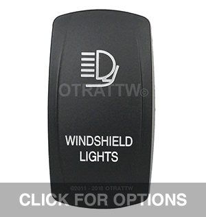 CONTURA V, WINDSHIELD LIGHTS, LOWER INDEPENDENT
