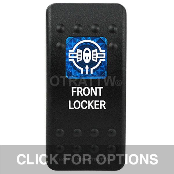 CONTURA II, FRONT LOCKER, BLUE SINGLE LENS, SINGLE UPPER DEPENDENT