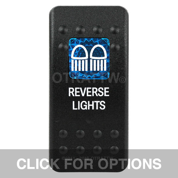 CONTURA II, REVERSE LIGHTS, BLUE SINGLE LENS, SINGLE UPPER DEPENDENT