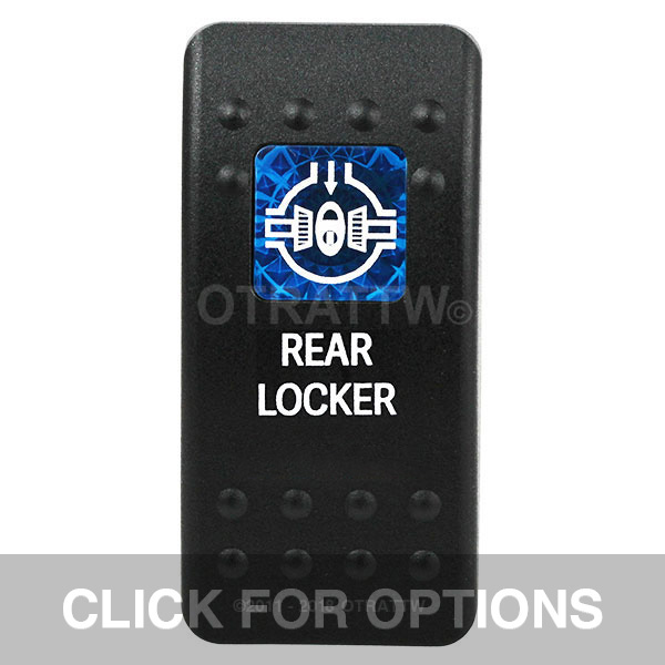 CONTURA II, REAR LOCKER, BLUE SINGLE LENS, SINGLE UPPER DEPENDENT