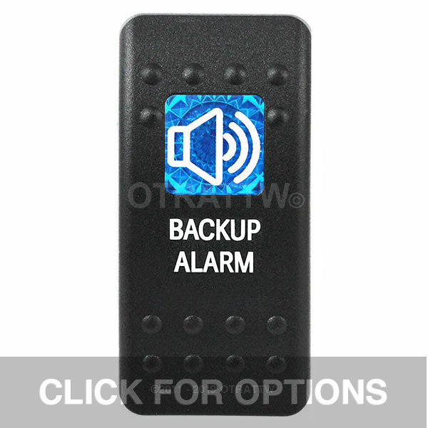 CONTURA II, BACKUP ALARM, BLUE SINGLE LENS, SINGLE UPPER DEPENDENT