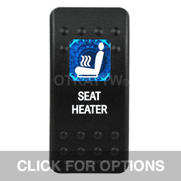 CONTURA II, SEAT HEATER, BLUE SINGLE LENS, SINGLE UPPER DEPENDENT