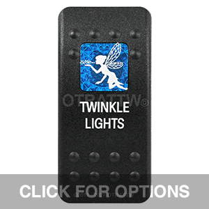 CONTURA II, TWINKLE LIGHTS, BLUE SINGLE LENS, SINGLE UPPER DEPENDENT CONTURA II, TWINKLE LIGHTS, BLUE SINGLE LENS, SINGLE UPPER DEPENDENT