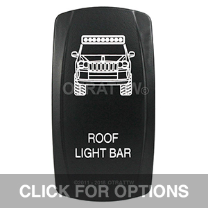 CONTURA V, JEEP GRAND CHEROKEE ROOF LIGHT BAR, UPPER DEPENDENT LED ONLY CONTURA V, JEEP GRAND CHEROKEE ROOF LIGHT BAR, UPPER DEPENDENT LED ONLY