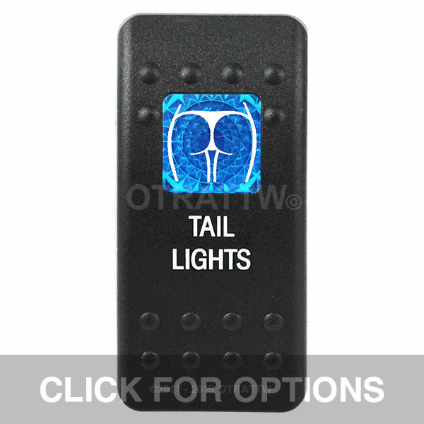 CONTURA II, TAIL LIGHTS, BLUE SINGLE LENS, SINGLE UPPER DEPENDENT CONTURA II, TAIL LIGHTS, BLUE SINGLE LENS, SINGLE UPPER DEPENDENT