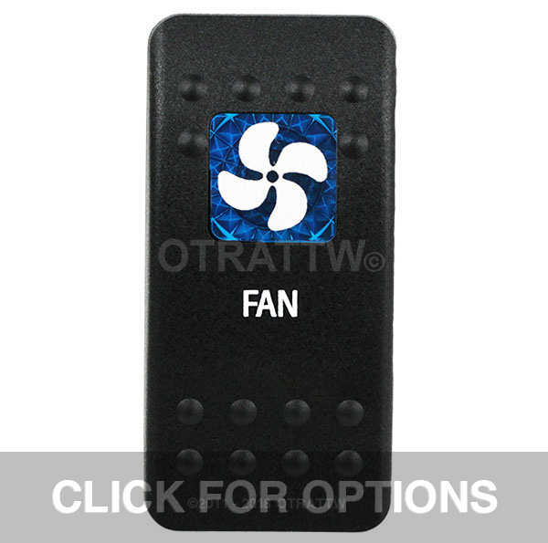 CONTURA II, FAN, BLUE SINGLE LENS, SINGLE UPPER DEPENDENT