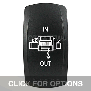 V-SERIES SEALED WINCH IN/OUT DPDT ROCKER SWITCH V-SERIES SEALED WINCH IN/OUT DPDT ROCKER SWITCH