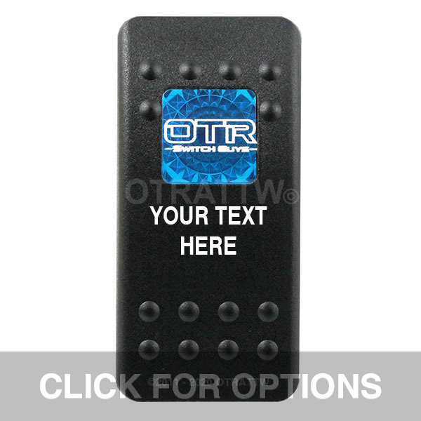CONTURA II, OTR LOGO, BLUE SINGLE LENS, SINGLE UPPER DEPENDENT CONTURA II, OTR LOGO, BLUE SINGLE LENS, SINGLE UPPER DEPENDENT