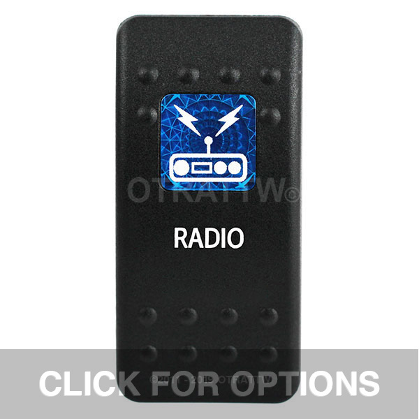 CONTURA II, RADIO, BLUE SINGLE LENS, SINGLE UPPER DEPENDENT