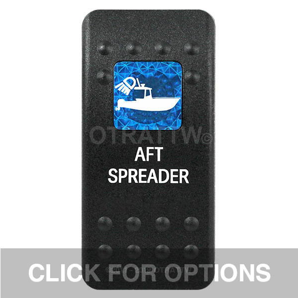 CONTURA II, AFT SPREADER, BLUE SINGLE LENS, SINGLE UPPER DEPENDENT