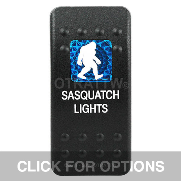 CONTURA II, SASQUATCH LIGHTS, BLUE SINGLE LENS, SINGLE UPPER DEPENDENT