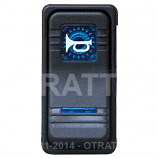 CONTURA X, HORN, SEALED ROCKER SWITCH, BLUE LENS CONTURA X, HORN, SEALED ROCKER SWITCH, BLUE LENS