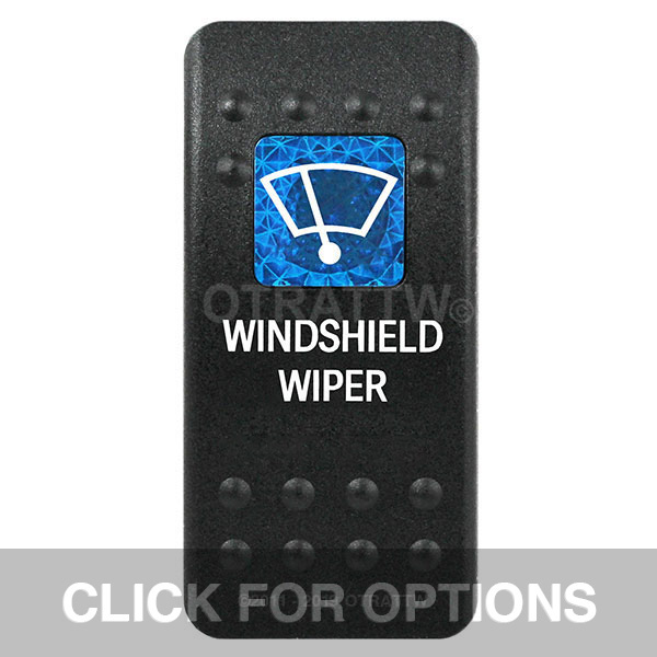 CONTURA II, WINDSHIELD WIPER, BLUE SINGLE LENS, SINGLE UPPER DEPENDENT