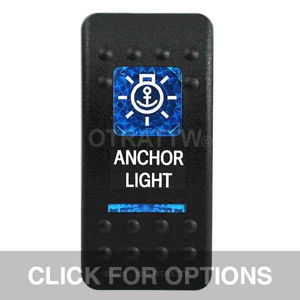 CONTURA II, ANCHOR LIGHT, BLUE LENS, UPPER INDEPENDENT