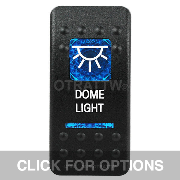 CONTURA II, DOME LIGHT, BLUE LENS, LOWER INDEPENDENT
