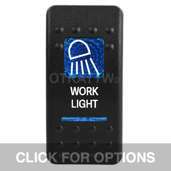 CONTURA II, WORK LIGHT, BLUE LENS, UPPER INDEPENDENT