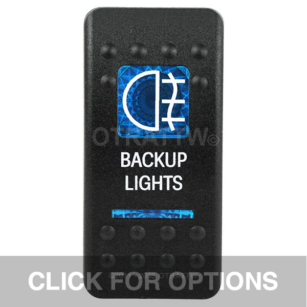 CONTURA II, BACKUP LIGHTS, BLUE LENS, LOWER INDEPENDENT