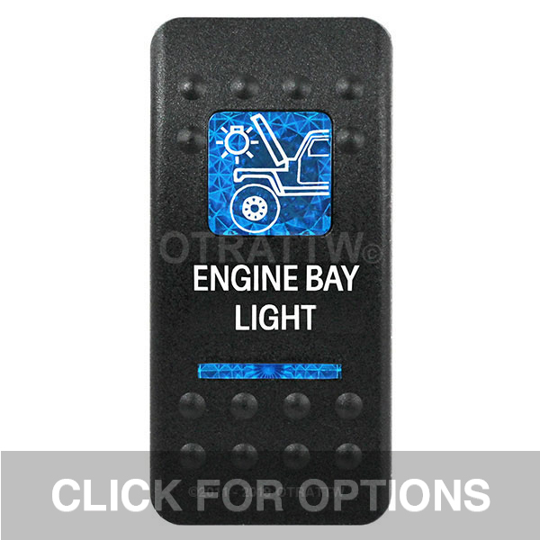 CONTURA II, ENGINE BAY LIGHT, BLUE LENS, UPPER INDEPENDENT