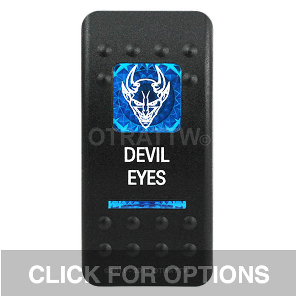 CONTURA II, DEVIL EYES, BLUE LENS, UPPER INDEPENDENT