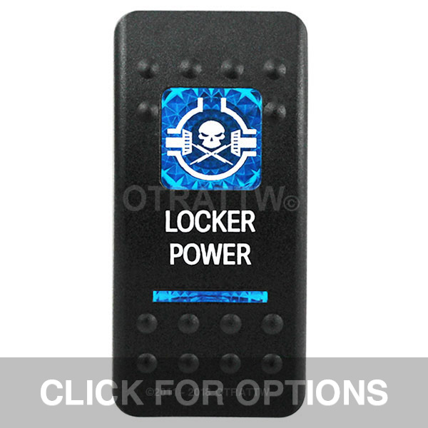 CONTURA II, LOCKER POWER, BLUE LENS, UPPER INDEPENDENT CONTURA II, LOCKER POWER, BLUE LENS, UPPER INDEPENDENT