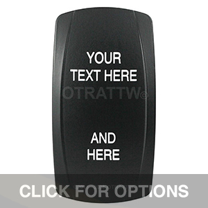CONTURA V, A CUSTOM TEXT ROCKER ONLY CONTURA V, A CUSTOM TEXT ROCKER ONLY